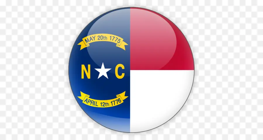 ولاية كارولينا الشمالية，علم ولاية كارولينا الشمالية PNG