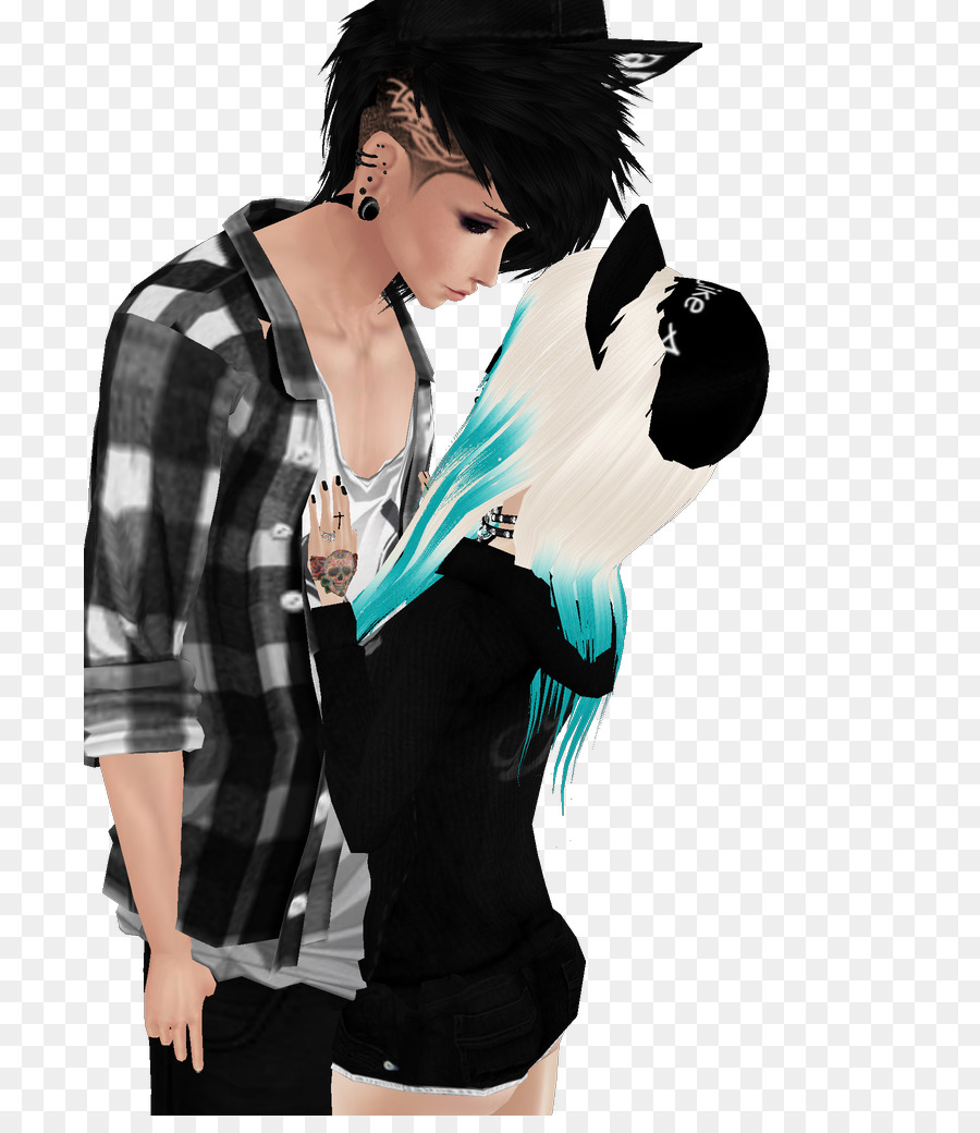 Imvu，التي شيرت PNG