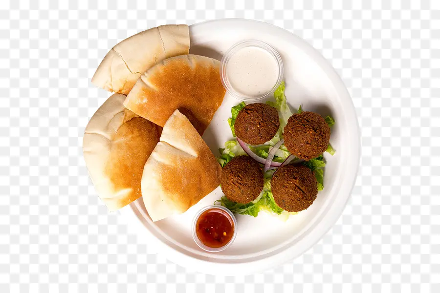 طبق فلافل，وجبة PNG