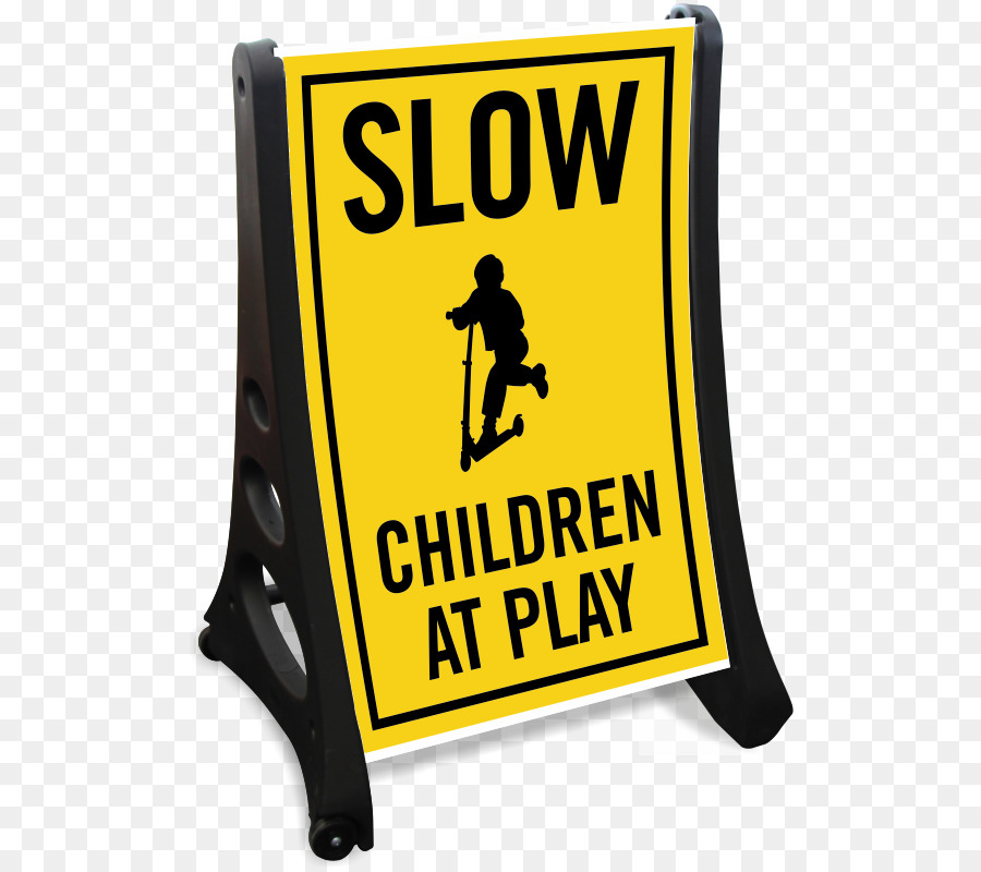 بطيئة الأطفال في اللعب，علامة المرور PNG