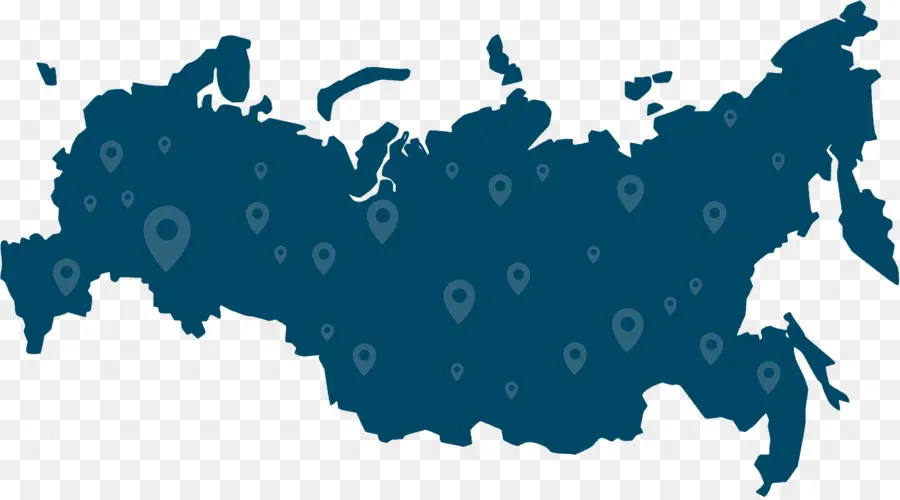 روسيا，خريطة PNG