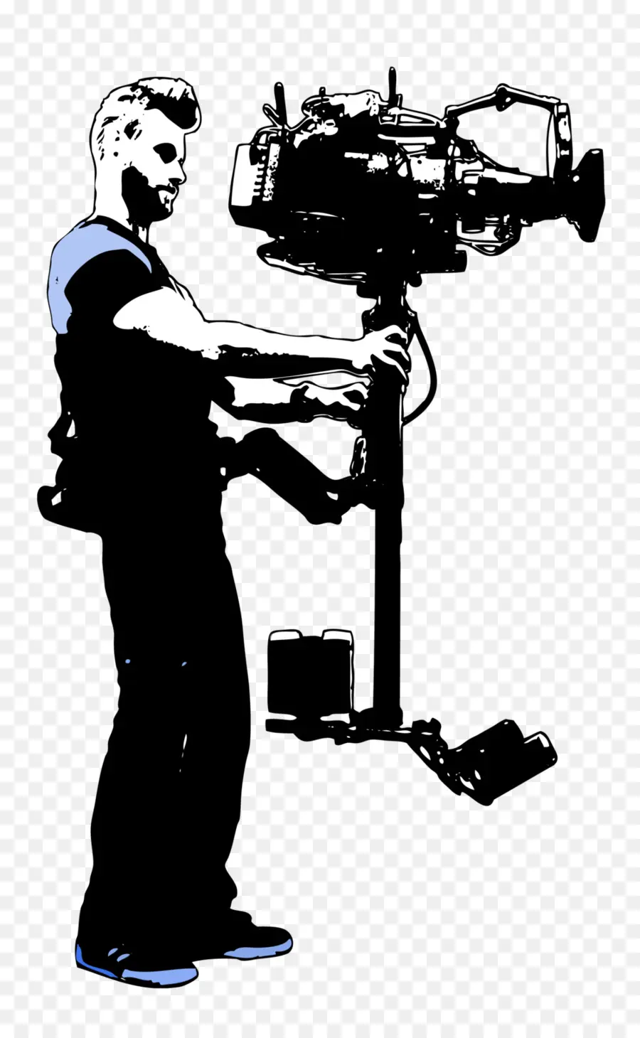 Steadicam，الكاميرا المشغل PNG