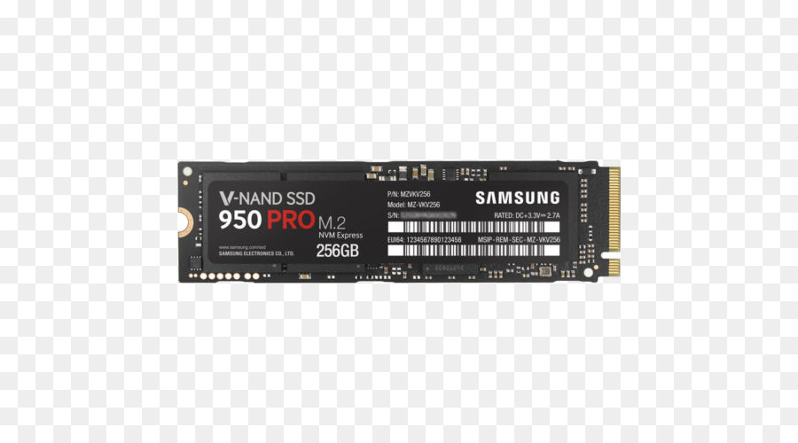 سامسونج 950 Pro Ssd，Nvm Express PNG