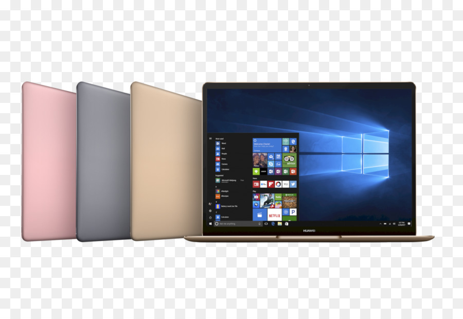 الكمبيوتر المحمول，هواوي Matebook PNG