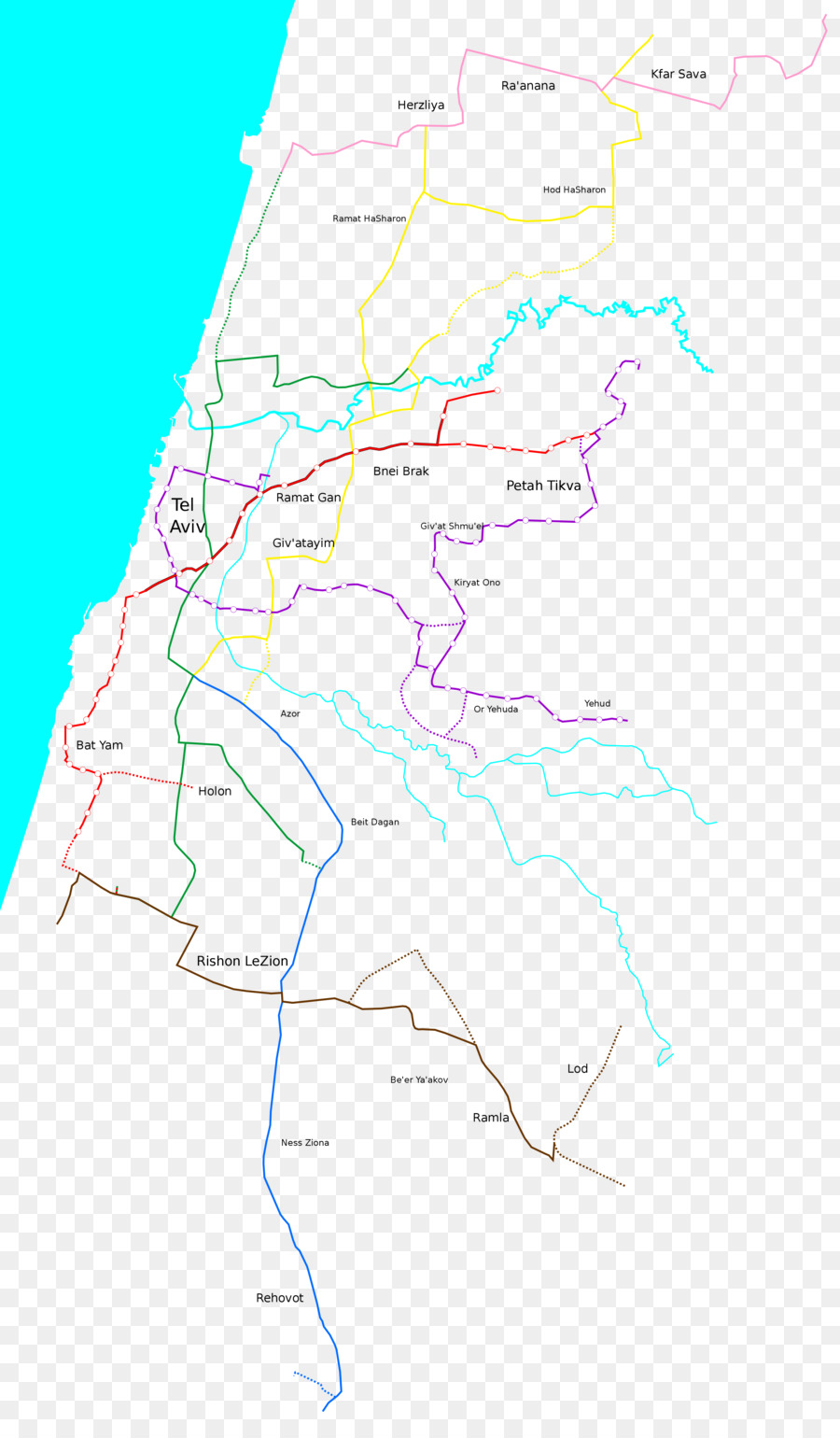 تل أبيب，الخط الأحمر PNG