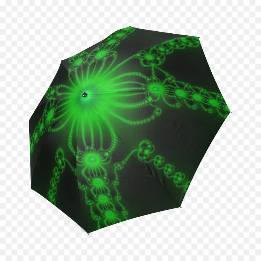 مظلة，الأخضر PNG