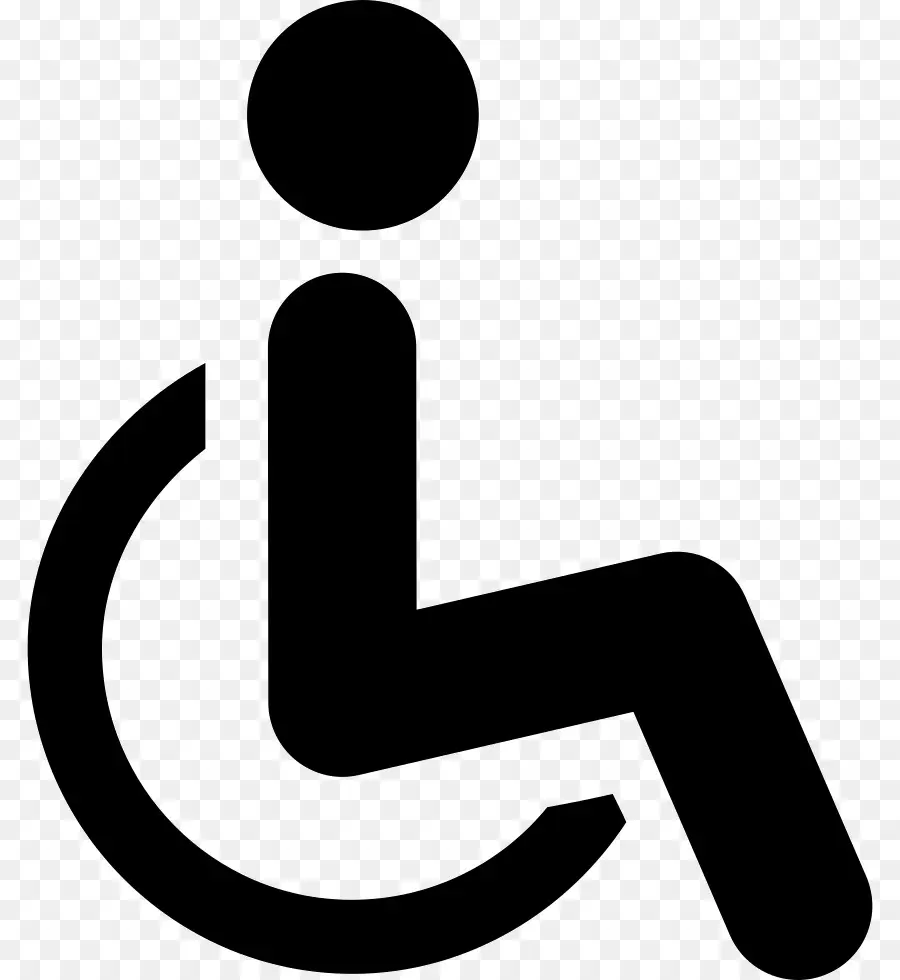 الإعاقة，الرمز الدولي من الوصول PNG