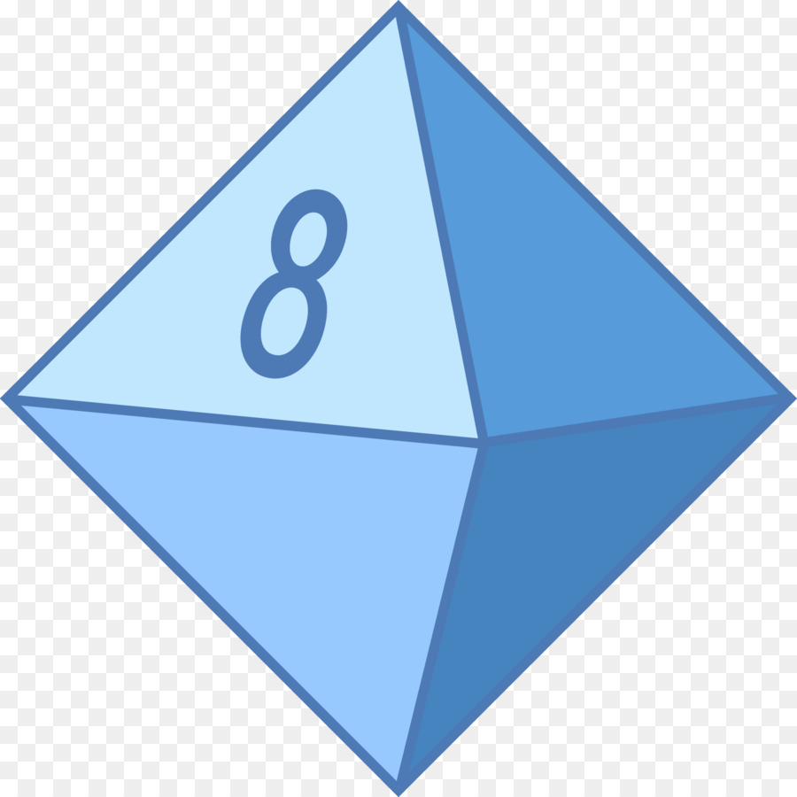 مثلث，المجسم الثماني PNG