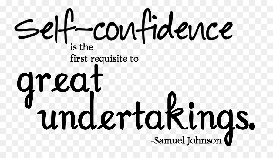 Selfconfidence هو أول المطلوبة إلى المشاريع الكبيرة，Selfconfidence PNG