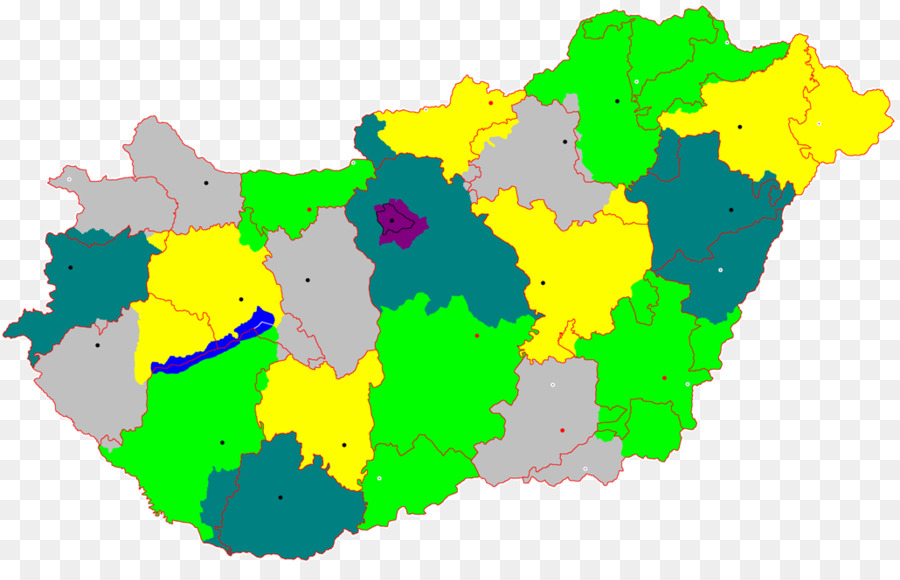 المقاطعات أو المملكة أو هنغاريا，المجر PNG