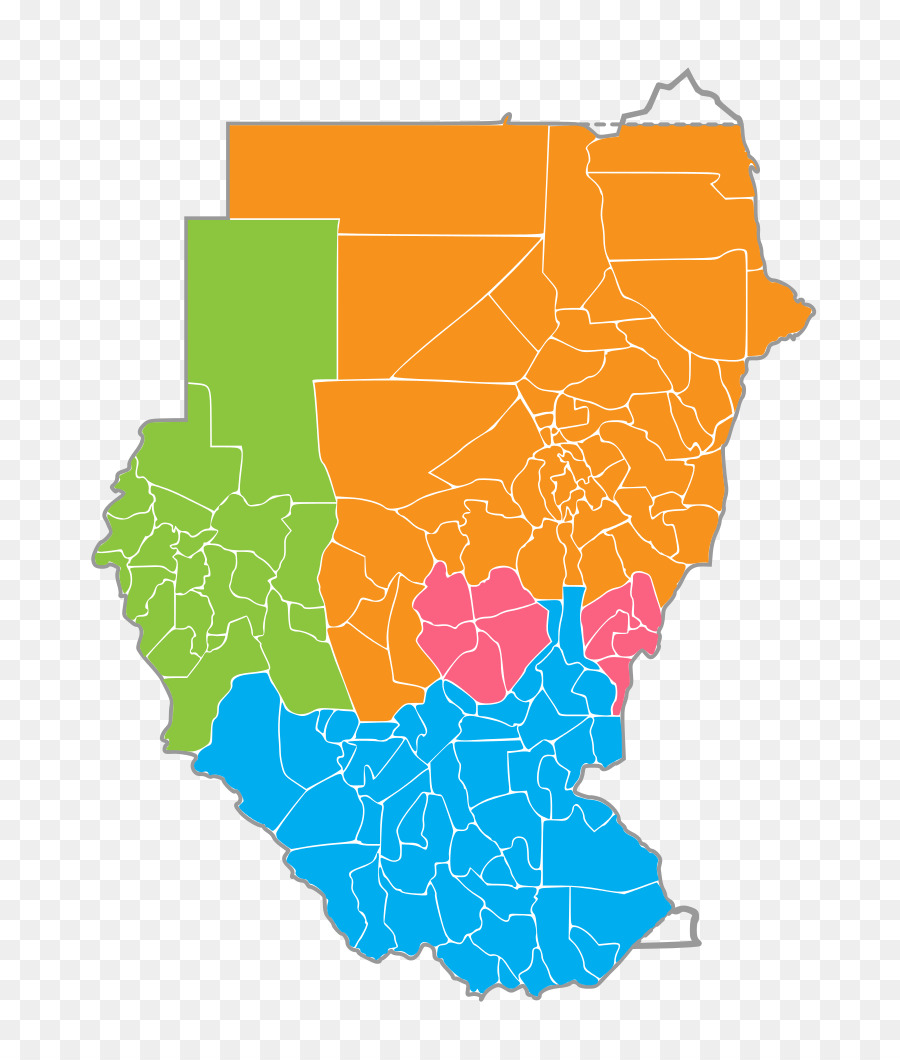 السودان，جنوب السودان PNG