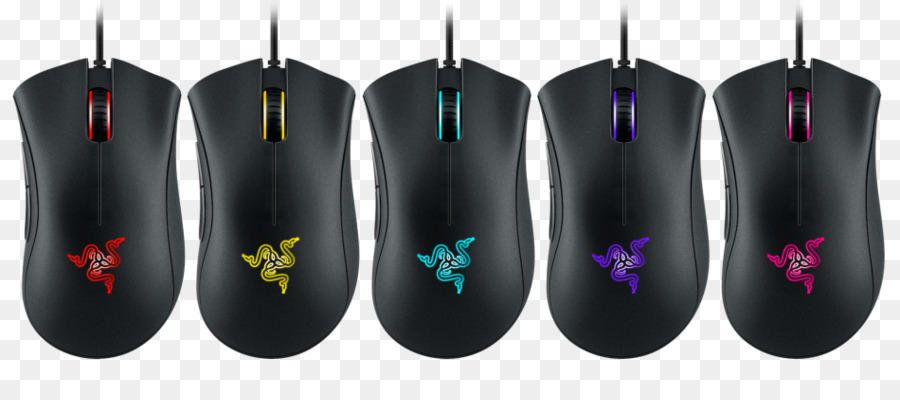 ماوس الكمبيوتر，Razer Deathadder Chroma PNG