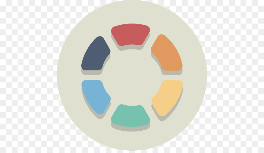 أيقونات الكمبيوتر，عجلة الألوان PNG
