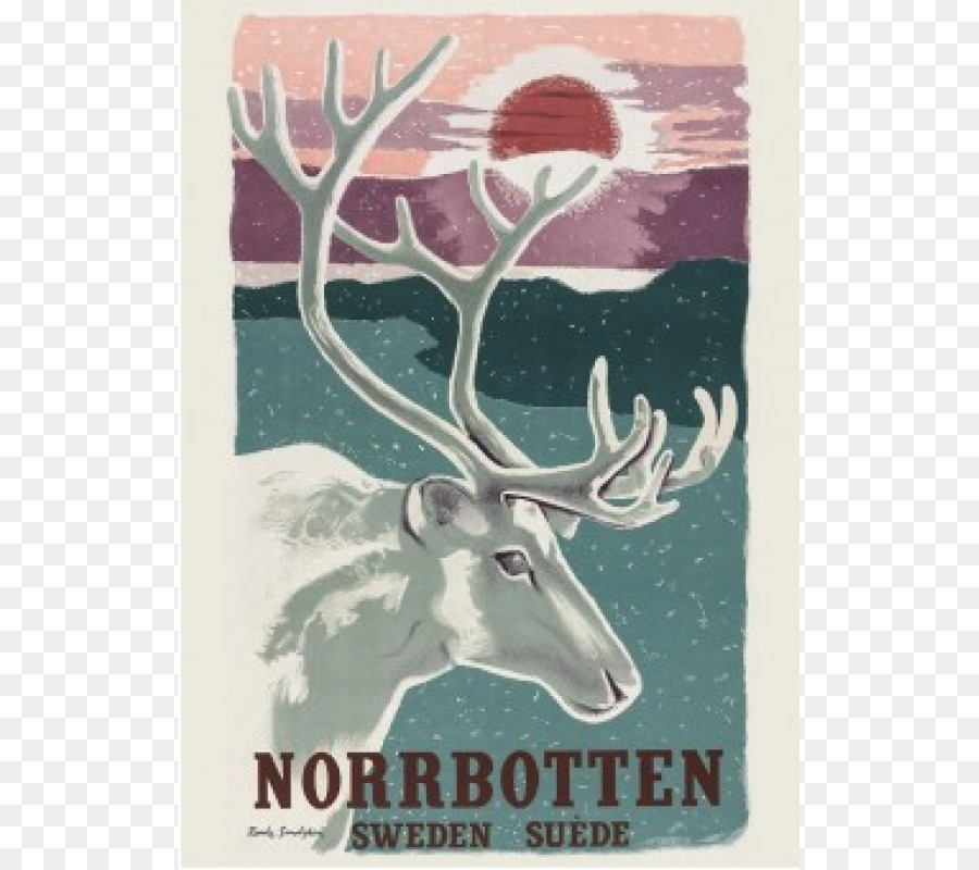 Norrbotten مقاطعة，ملصق PNG