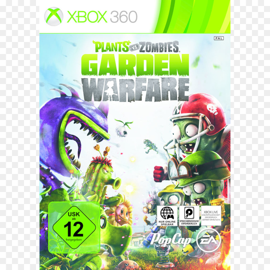 Plants Vs Zombies Garden Warfare，النباتات مقابل الكسالى PNG