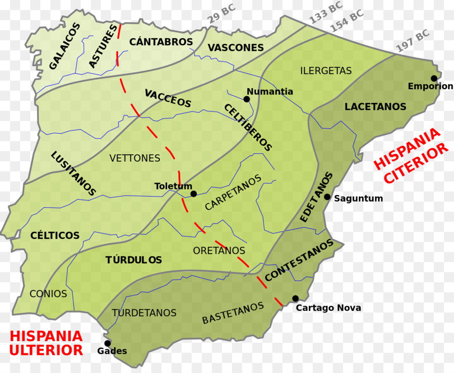 الروماني غزو شبه الجزيرة الايبيرية，Hispania PNG
