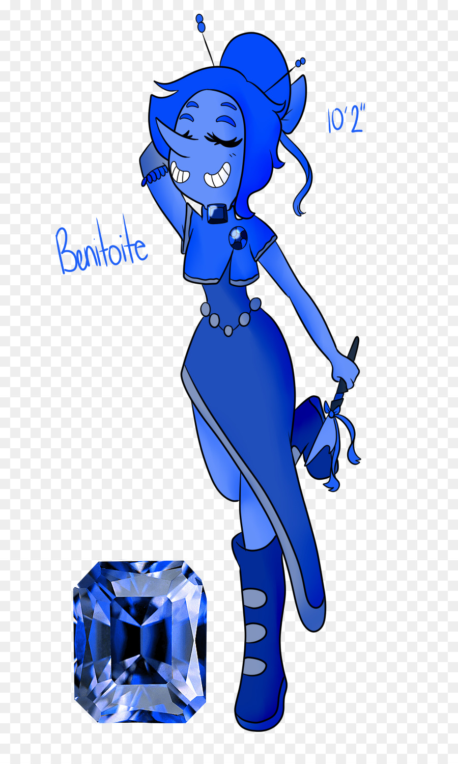 Benitoite，الأحجار الكريمة PNG