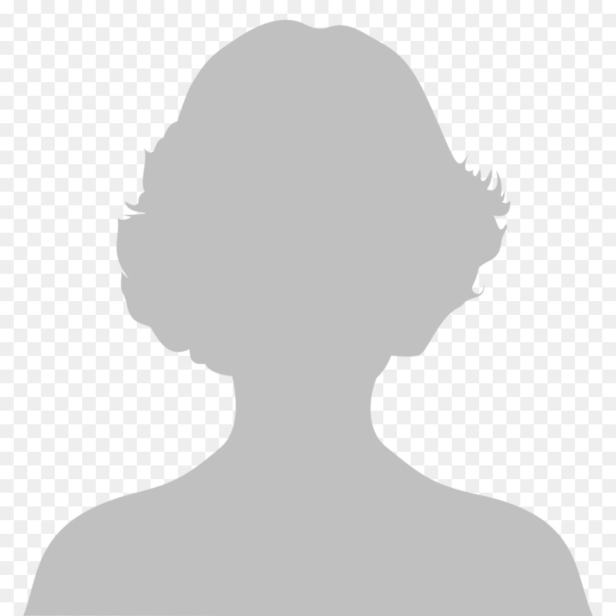 أنثى，صورة ظلية ، PNG