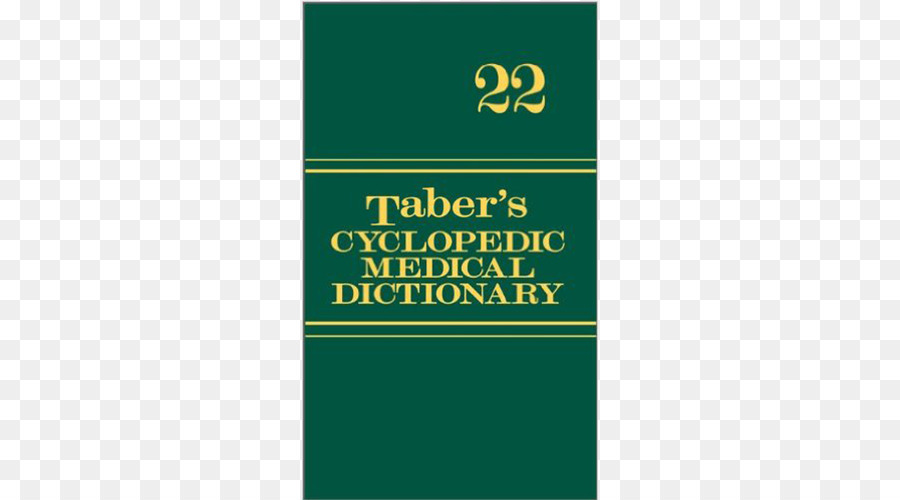 تابر Cyclopedic القاموس الطبي，الأطباء مكتب المرجعية PNG