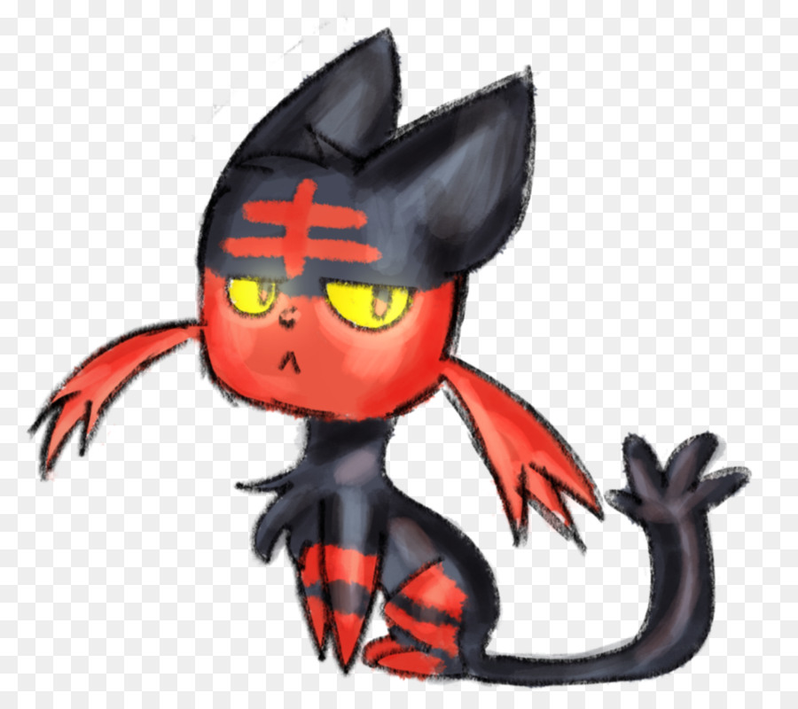 القط，شيطان PNG