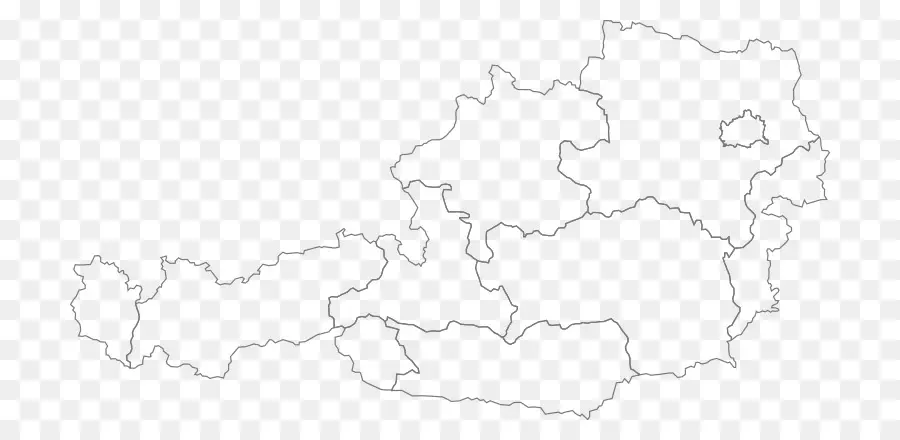 النمسا，خريطة PNG