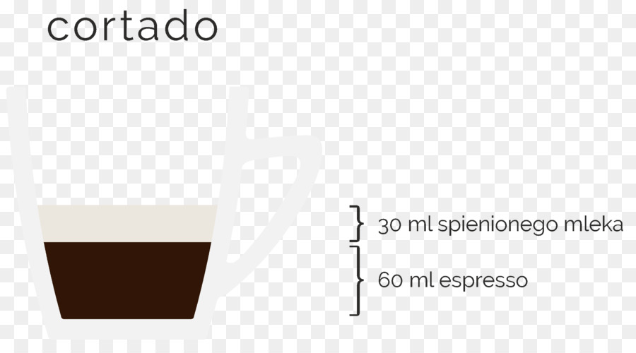 كورتادو，القهوة PNG