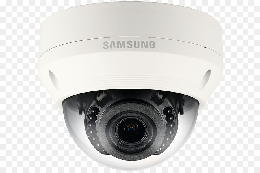 آلة تصوير，Hanwha Techwin Samsung Wisenet Q Qno7010r PNG