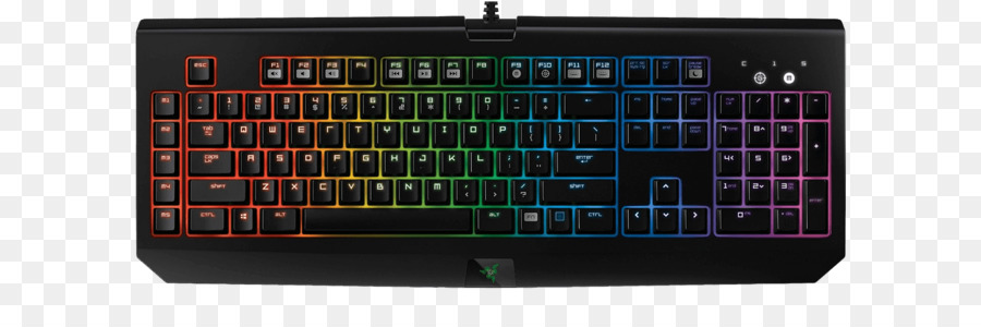 لوحة مفاتيح الكمبيوتر，Razer Blackwidow صفاء PNG