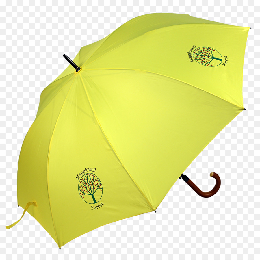 مظلة，الأصفر PNG