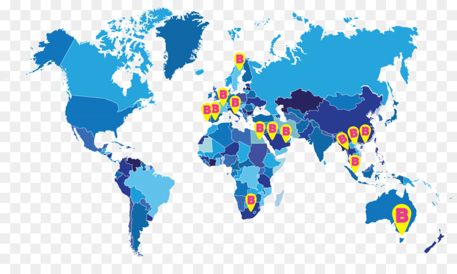 العالم，خريطة العالم PNG