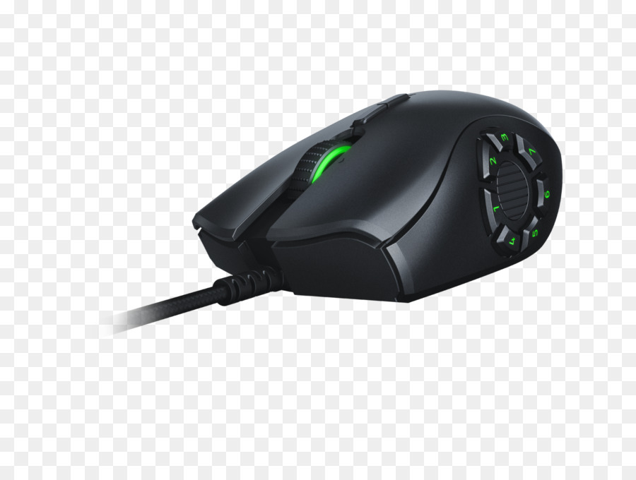 ماوس الكمبيوتر，Razer Naga PNG