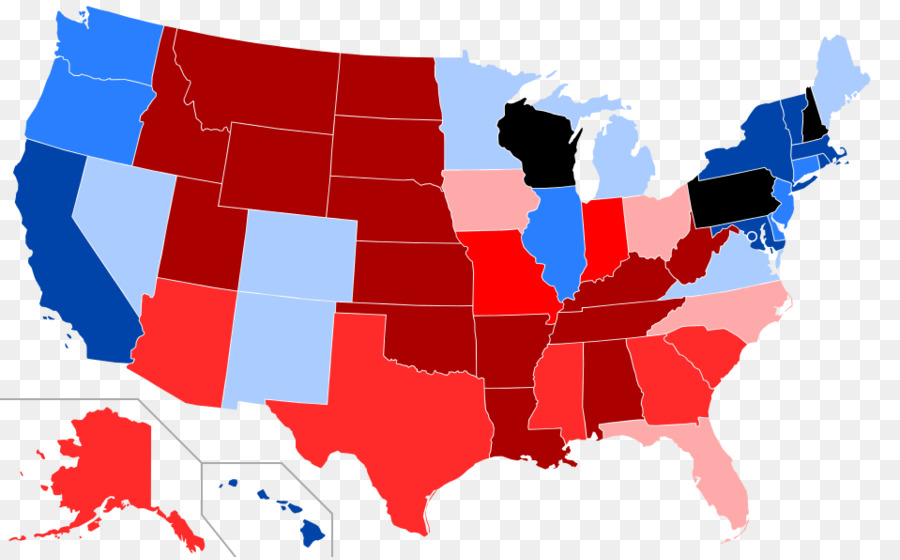 الولايات المتحدة，الولايات المتحدة الانتخابات الرئاسية عام 2000 PNG