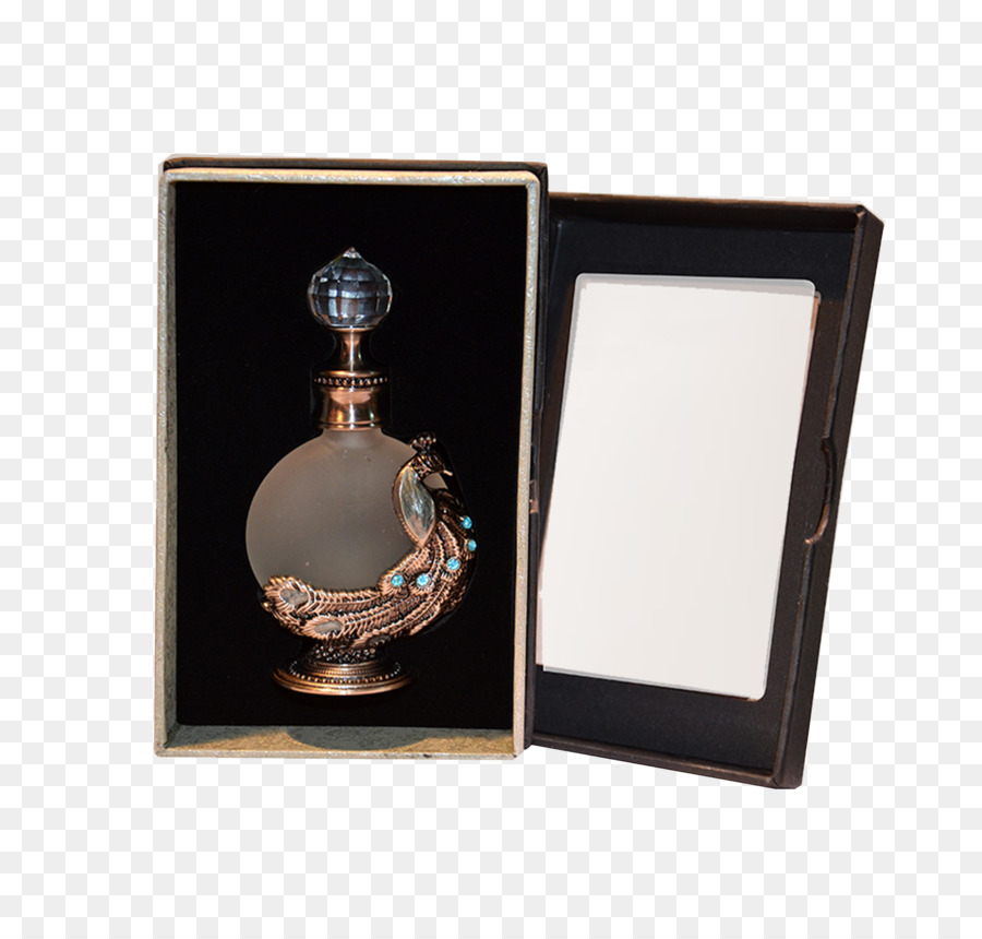 زجاجة عطر في صندوق，عطر PNG