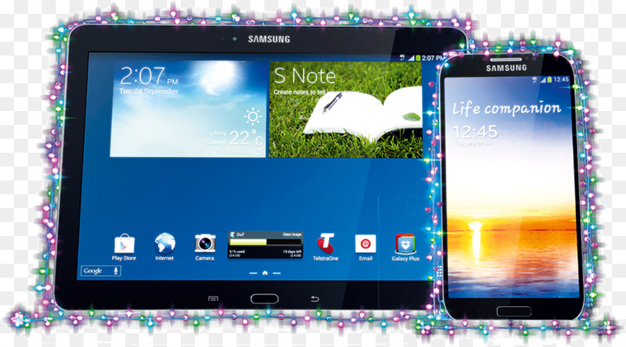 Samsung Galaxy Note 101 طبعة 2014，الهاتف الذكي PNG