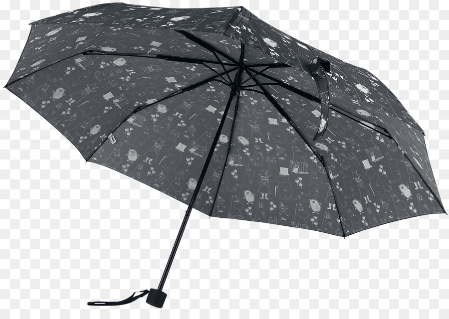 مظلة，الأسود PNG