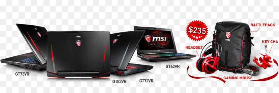 الكمبيوتر المحمول，Msi PNG