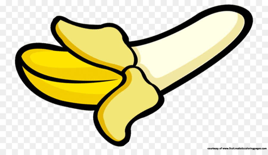 الموز，قشر PNG