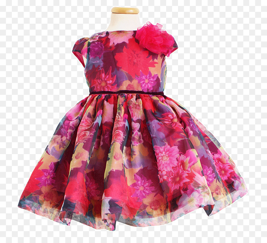 فستان，لون القرنفل PNG
