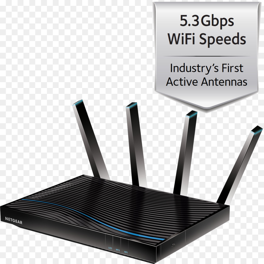 جهاز التوجيه اللاسلكي，Netgear Nighthawk X8 PNG