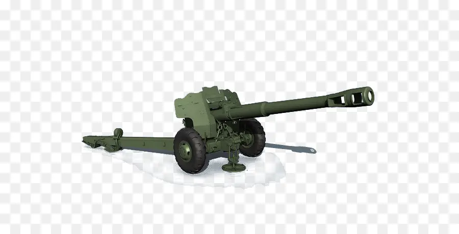 هاوتزر，152 ملم سحبها Gunhowitzer M1955 PNG