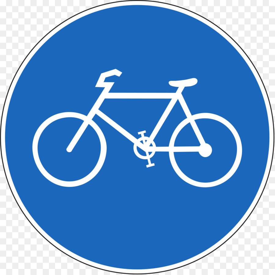 Longdistance طريق الدراجات，علامة المرور PNG