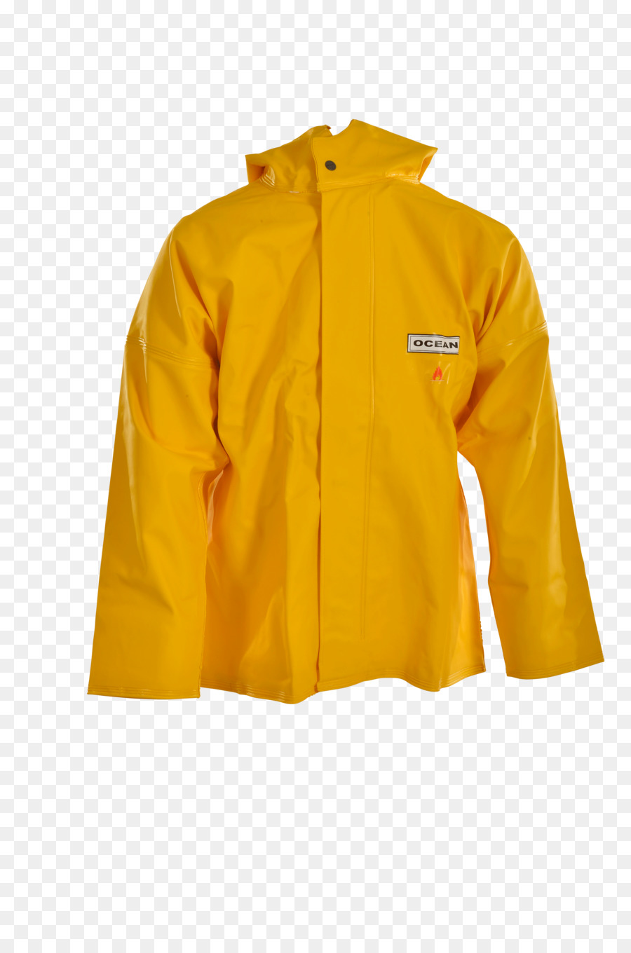 معطف واق من المطر，الأصفر PNG
