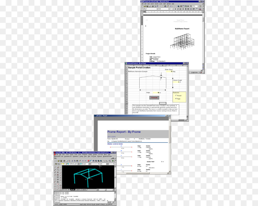 أتمتة，Visual Basic For Applications PNG