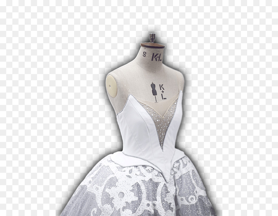 فستان الزفاف，قطع الليزر PNG