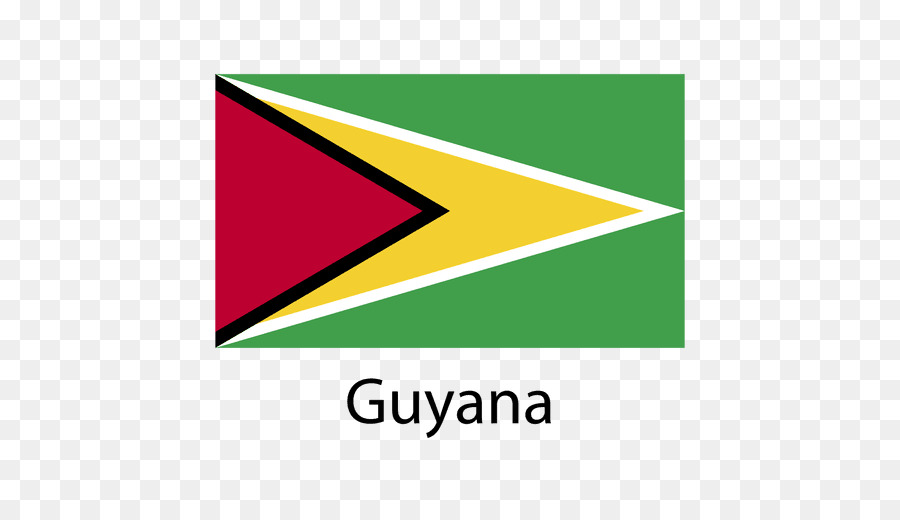 غيانا，العلم غيانا PNG