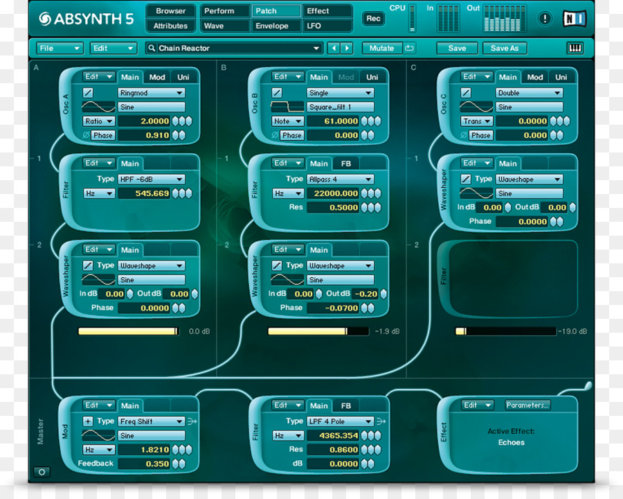 Absynth，الصوت الرقمي PNG