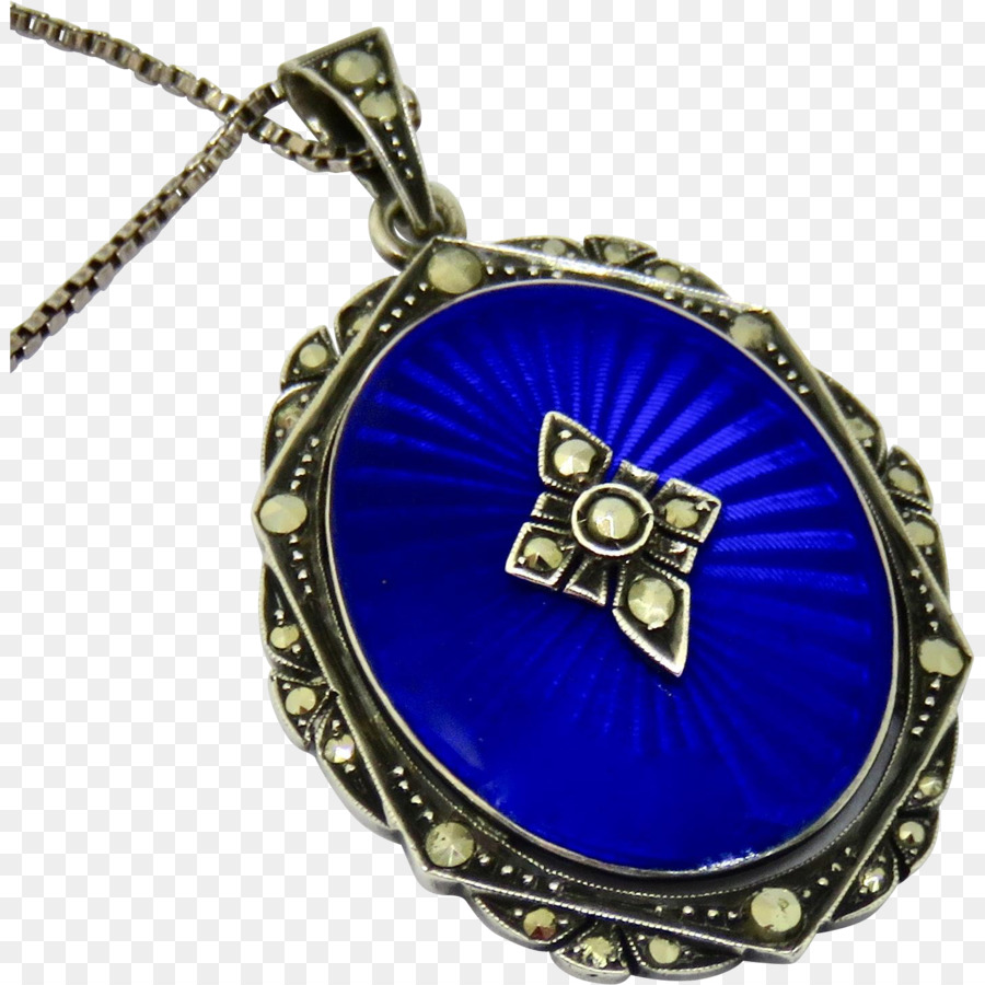 قلادة من المجوهرات，الكوبالت الأزرق PNG