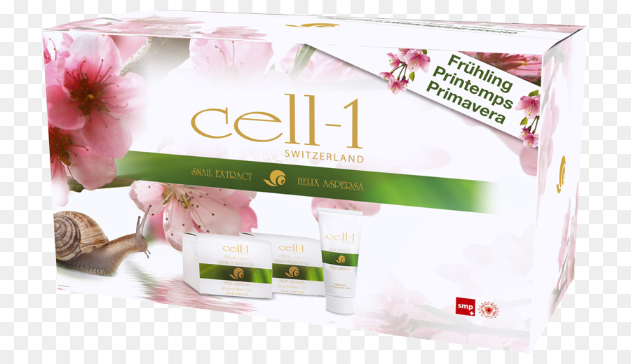 Cell1 الوجه مع الحلزون استخراج هلام，كريم PNG