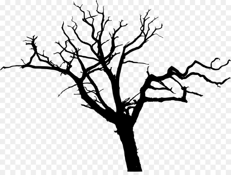 شجرة，صورة ظلية ، PNG