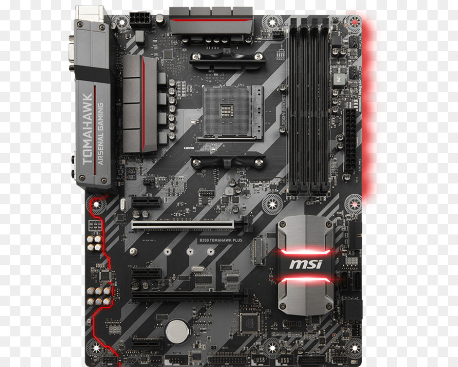 مأخذ Am4，Msi B350 توماهوك بالإضافة إلى Amd B350 مأخذ Am4 Atx Motherboard PNG